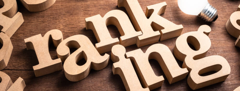 Law firm website ranked